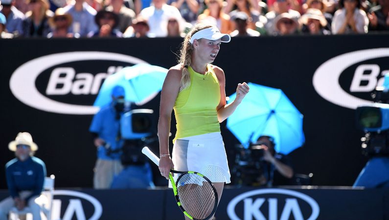 AUS Open. Бенчич вылетает с турнира, Возняцки уходит с 1-5 в 3-м сете
