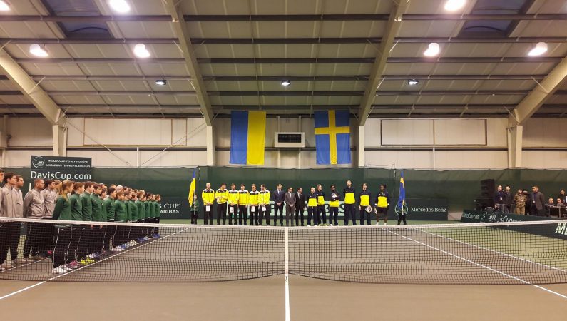 Кубок Дэвиса. Украина-Швеция 0-1