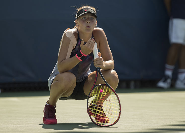 Украинская теннисистка Марта Костюк не смогла выйти в третий раунд Открытог...